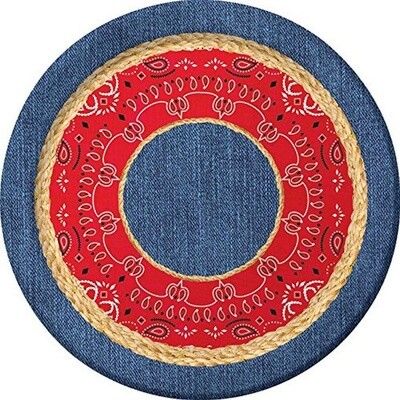 Plates - BV - Paper - Bandanarama - 7/8&quot; - 8pkg