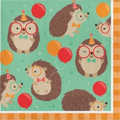 Napkins - LN - HedgeHog Party- 16pkg - 2ply