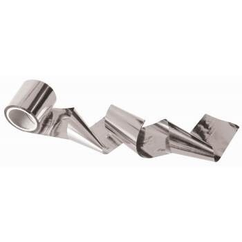 Metallic Streamer - Silver - 2&#39;&#39;x100ft - 1pc