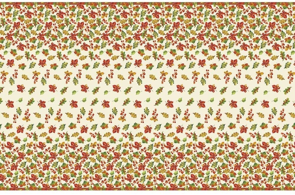 Table cover - Berries Leaves (54&quot;X 84&quot;) - 1 pc