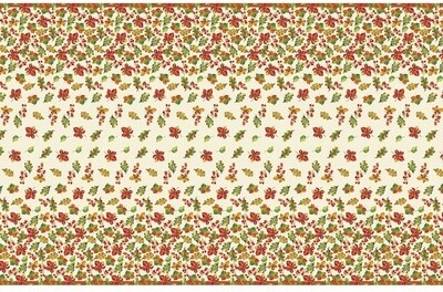 Table cover - Berries Leaves (54"X 84") - 1 pc