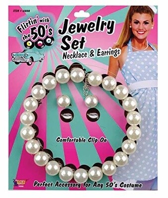 Jewelry Set &quot;50&#39;s (Necklace &amp; Earrings)