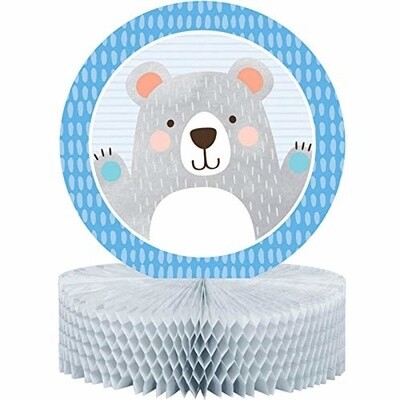 Centerpiece - 1st Birthday Bear -  9&quot;x12&quot; - 1pc