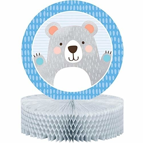 Centerpiece - 1st Birthday Bear -  9&quot;x12&quot; - 1pc