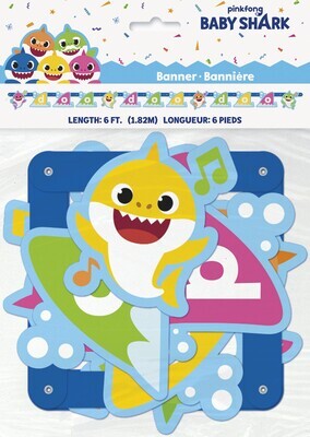 Banner - Baby Shark - 6ft - 1pc