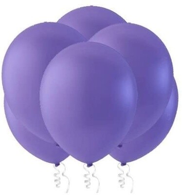 Latex Balloons - Purple - 50pkg - 5&quot;
