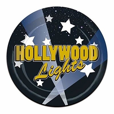 Plates - BV - Hollywood Lights - 7&quot; - 8pk