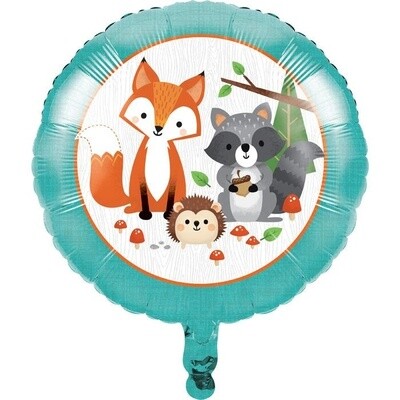 Foil Balloon - Round - Wild One - 18&quot; - 1pc