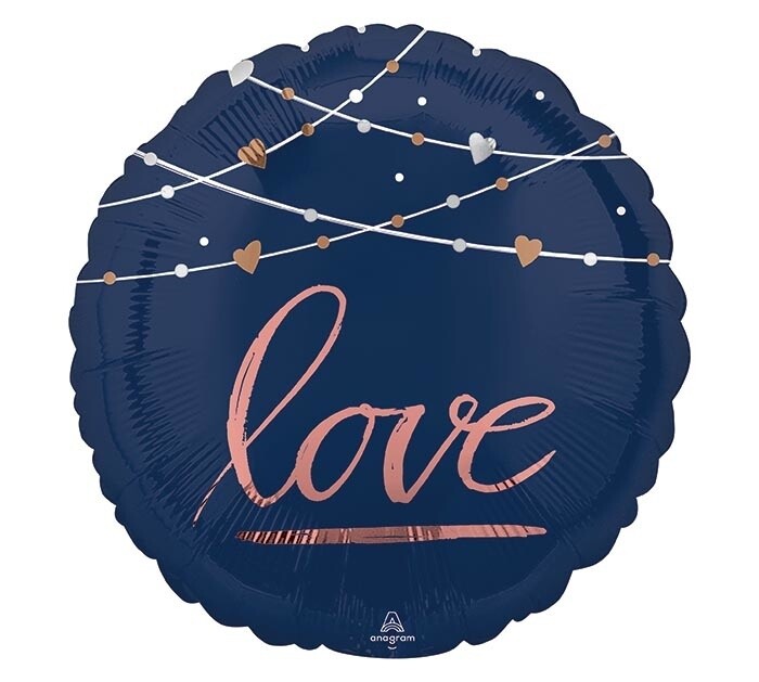 Foil Balloon-Navy Wedding-18&quot;