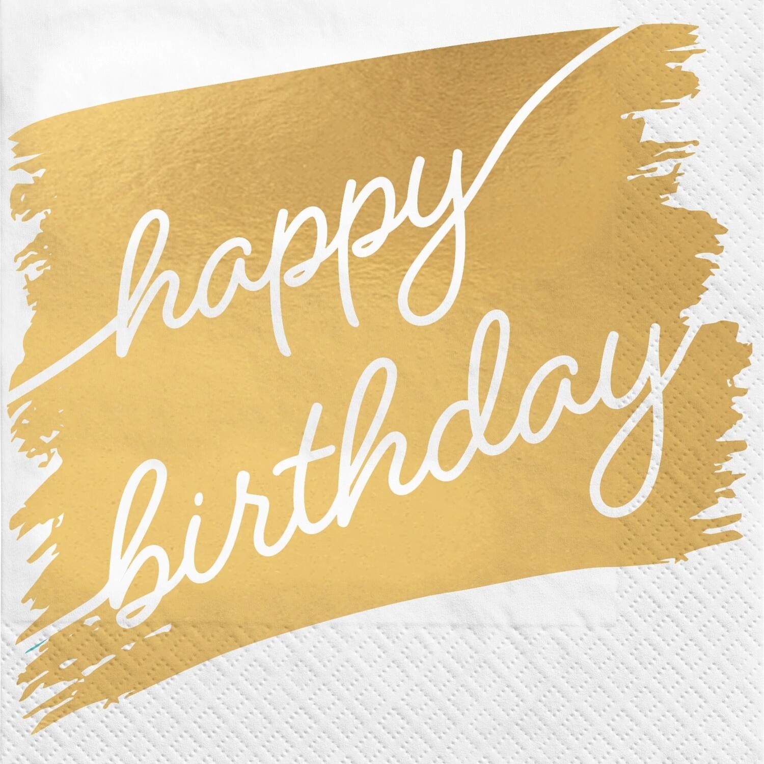 Napkins - LN Golden Age - HBDAY - 16 pk