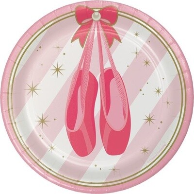 Plates - BV - Twinkle Toes - 7&quot; - 8pkg