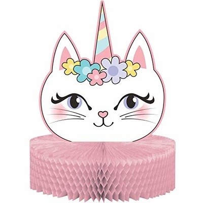 Centerpiece - Sassy Caticorn - 9&quot; x 12&quot; - 1pc