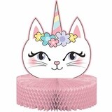 Centerpiece - Sassy Caticorn - 9&quot; x 12&quot; - 1pc