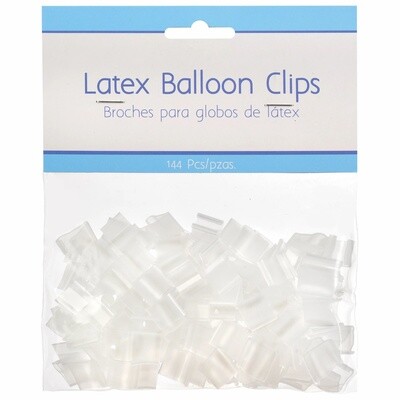 Latex Balloon Clips - 144 ct