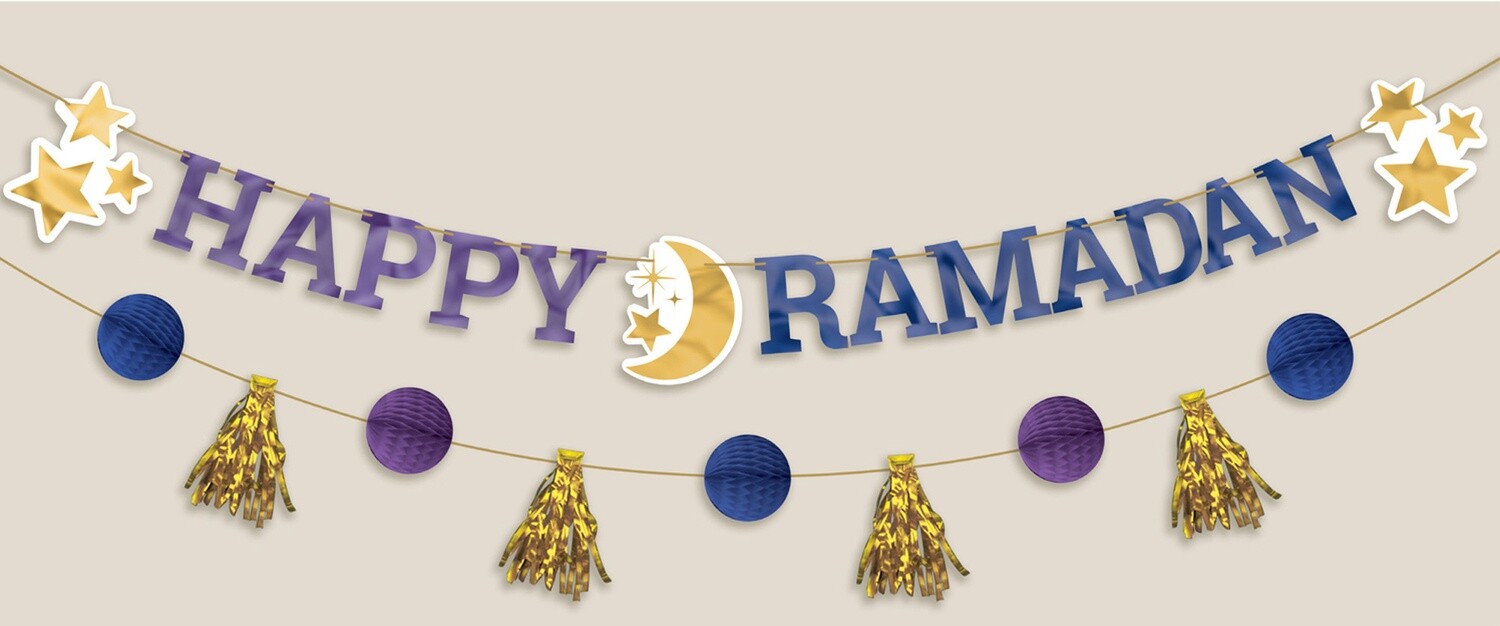 Ramadan - Banner Kit - Happy Ramadan - 2 PCS