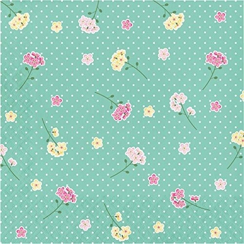 Napkins - LN - Floral Tea Party - 16pk - 2ply