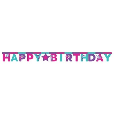 Banner - Gymnastics Party - 10ft x 7&quot; - 1pc