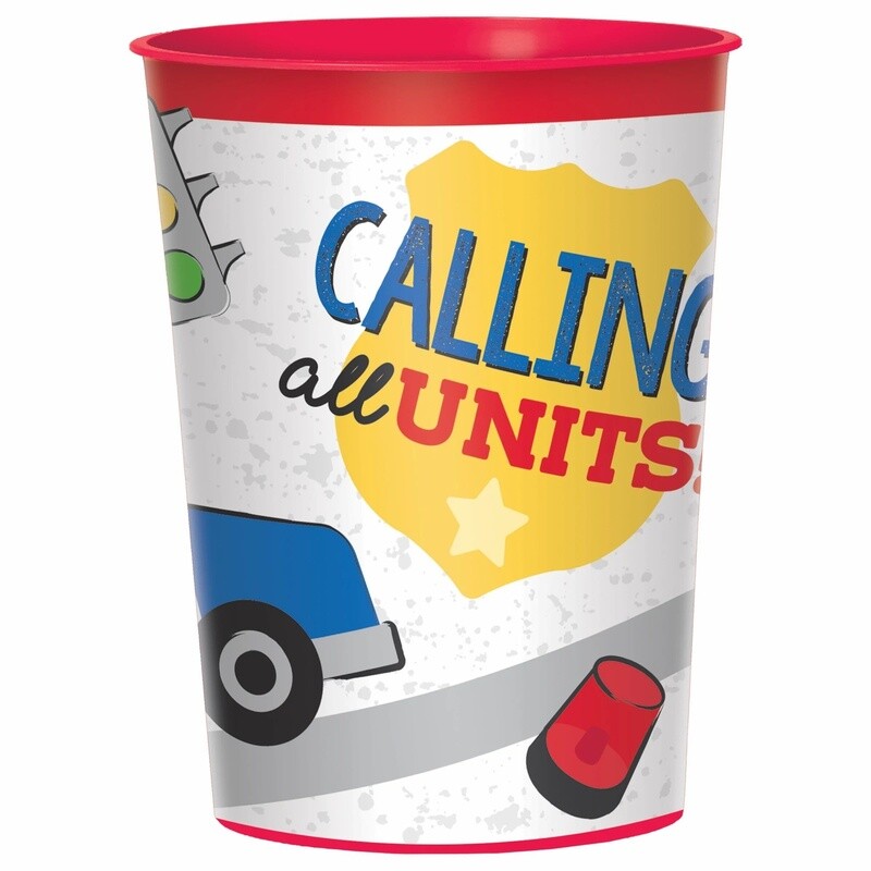 Plastic Cup - First Responders - 473ml -1pc