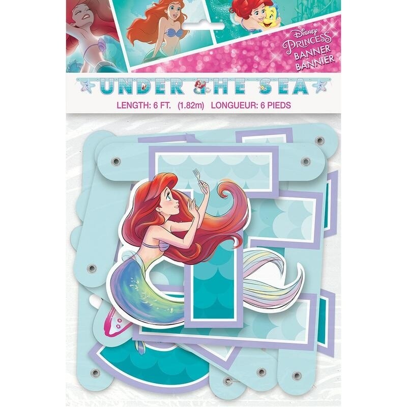 Little Mermaid - Under The Sea - Banner - 6ft