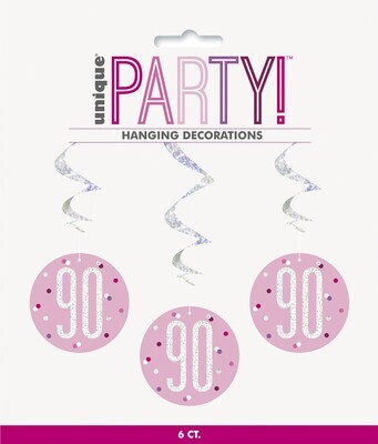 Hanging Decorations-90th Birthday