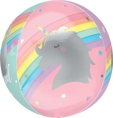 Foil Balloon-Orbz-Magical Unicorn