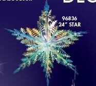 Fan - Crystal Shimmer - 24&quot; - 1pc