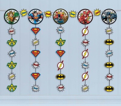 Hanging String Decoration -Justice League Heroes Unite