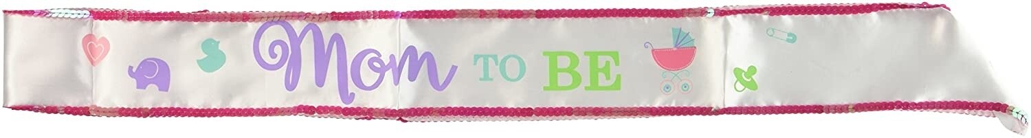 Sash-Mom To Be-1Count - Pink