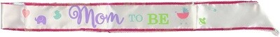 Sash-Mom To Be-1Count - Pink