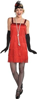 Costume - Ruby Flapper Adult - S/M