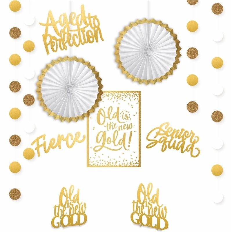 Room Decorating Kit - Aged To Perfection - 12pkg