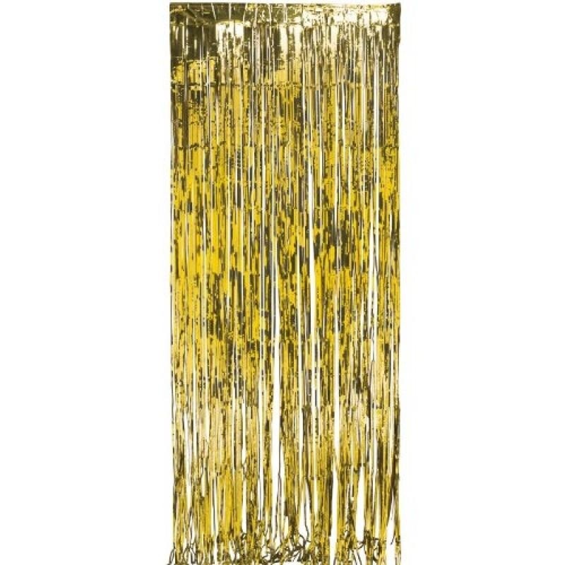 Door Curtains - Gold - 3ft X 8ft