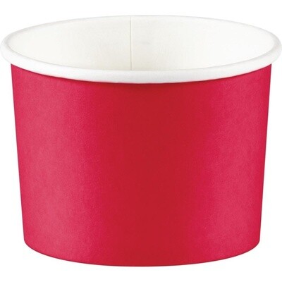 Treat Cups - Red - 9OZ. - 8 PCS