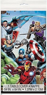 Table cover - Avengers - Plastic - 54&quot; x 84&quot;