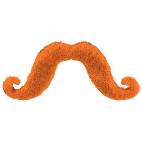 Moustache-Orange-1pc