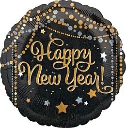 Foil Balloon - Happy New Year - 18&#39;&#39;