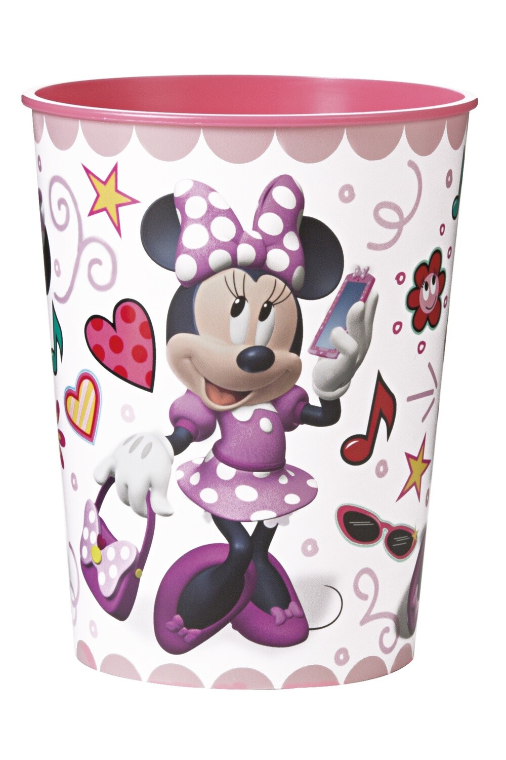 Plastic Cup - Minnie Mouse - 16oz