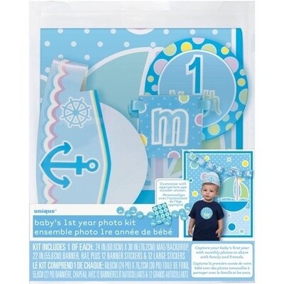 Photo Kit - Baby&#39;s 1st Year - Blue