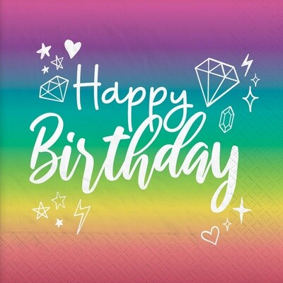 Napkins - LN - Sparkle - 16 pk
