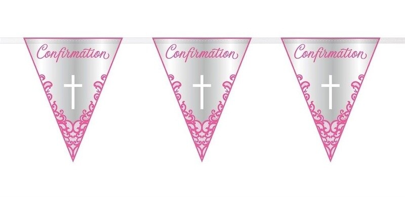 Banner Confirmation - Pink - 9 Ft