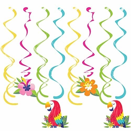 Dizzy Danglers - Lush Luau - 8pcs