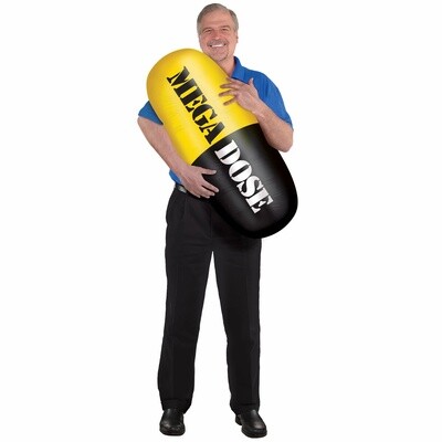 Inflatable - Pill - Photo Prop - 3Ft - 1pc