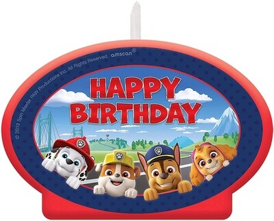 Candle - Paw Patrol - 1pc