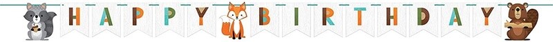 Banner - Wild One - 8.2ftx6&quot; - 1pc