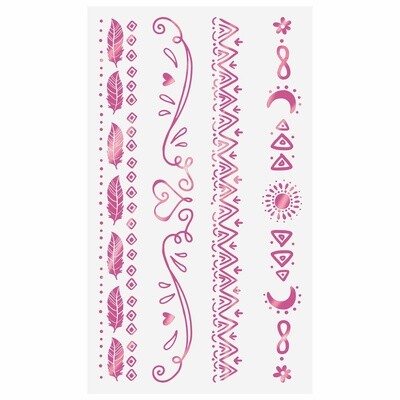 Tattoo Bracelet - Girl - Chella - 8 pcs