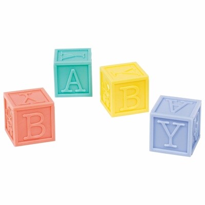 Baby Shower - Baby Blocks - 4 pcs