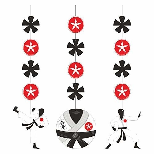 Hanging Cutouts - Karate Party - 36&quot; - 3pcs