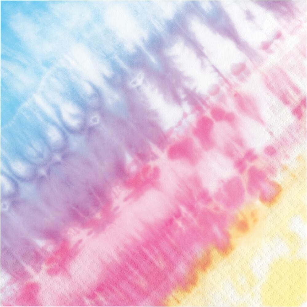 Napkins - LN - Tie Dye Party - 2 ply - 16 pk