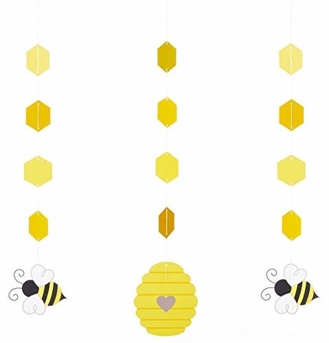 Hanging Cutouts - Bumblebee Baby - 3pcs