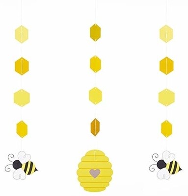 Hanging Cutouts - Bumblebee Baby - 3pcs